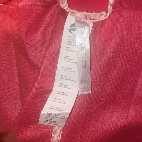 Fabletics Giana Jacket II Red size XXS - Picture 11 of 12